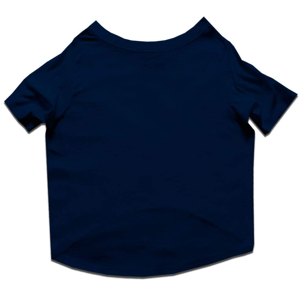 Ruse "Family Favourite" Printed Half Sleeves T-Shirt for Cats (Navy)