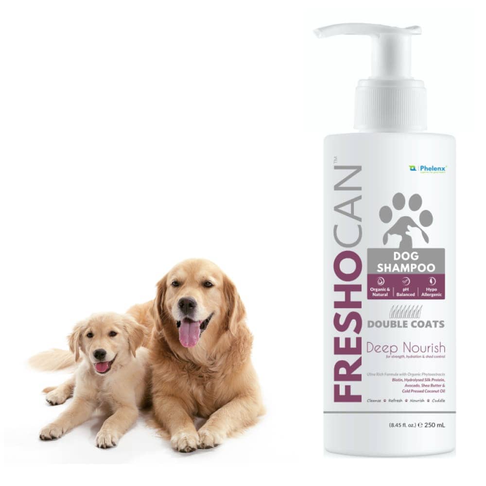 Phelenx Freshocan Double Coat Shampoo for Dogs
