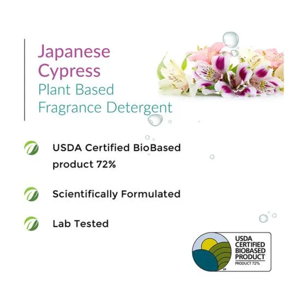 Born Good Japanese Cypress Fragrance Plant Based Detergent