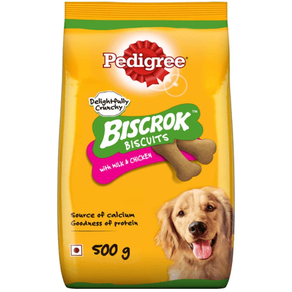 Pedigree Milk & Chicken Flavour Biscrok Dog Treats Sample