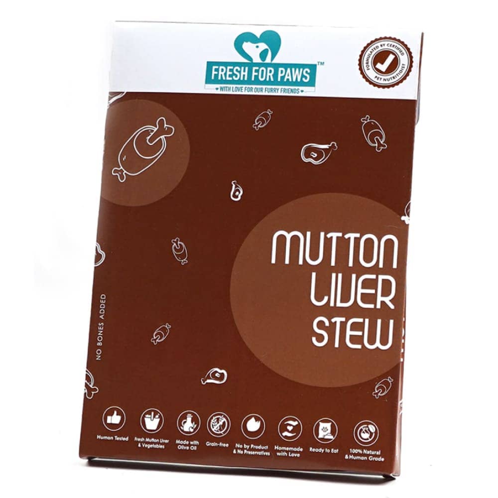 Fresh For Paws Mutton Liver Stew Dog Wet Food