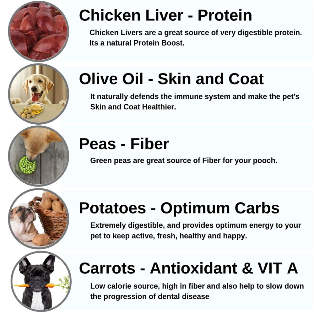 Fresh For Paws Chicken Liver Stew & Fish Stew Dog Wet Food