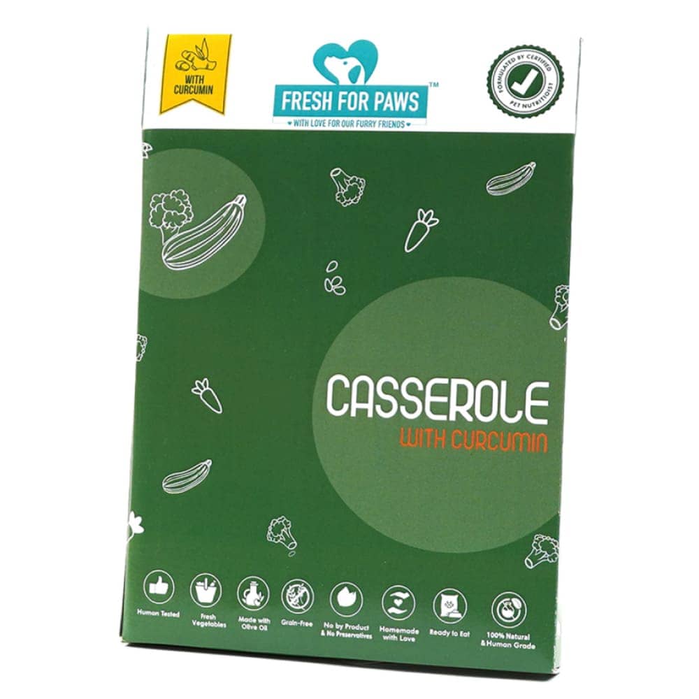 Fresh For Paws Casserole with Curcumin Vegetarian Dog Wet Food