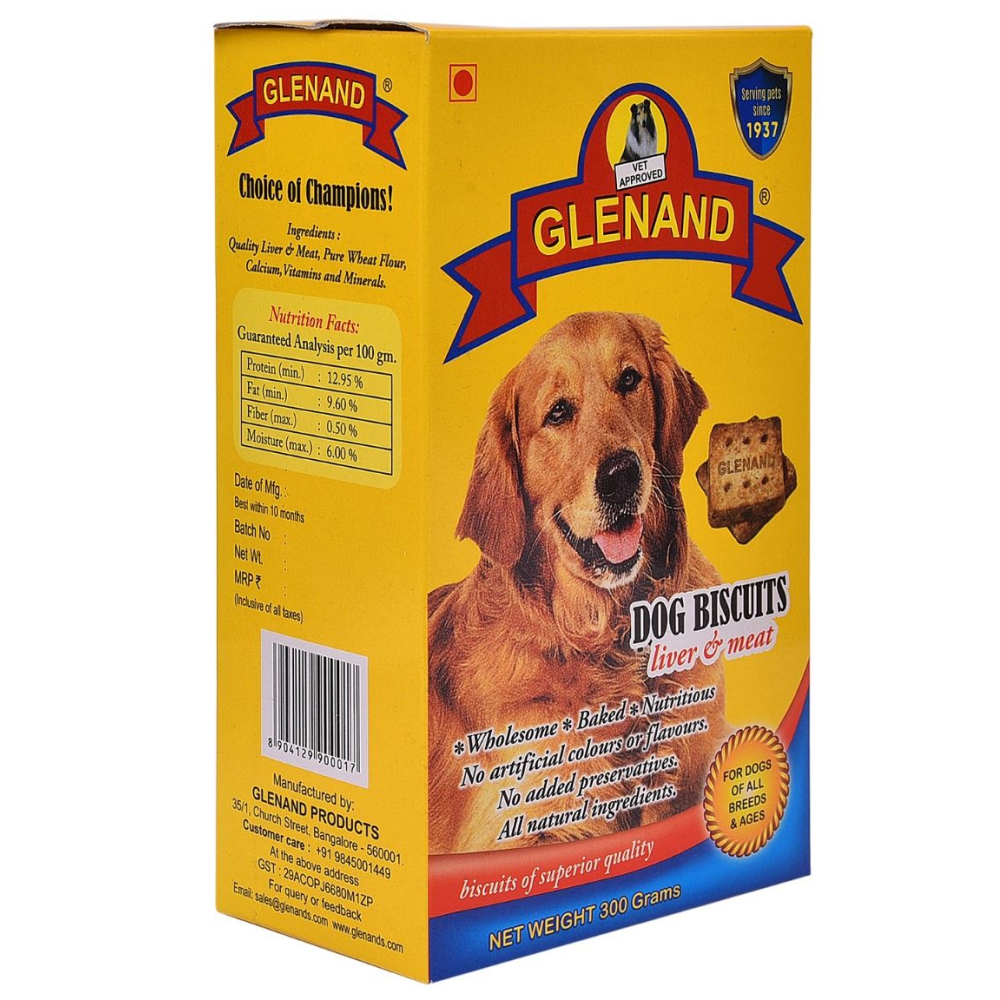 Glenand Liver and Meat Biscuit Dog Treats