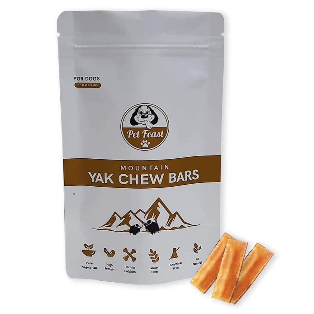 Pet Feast Mountain Yak Chew Bars For Dogs