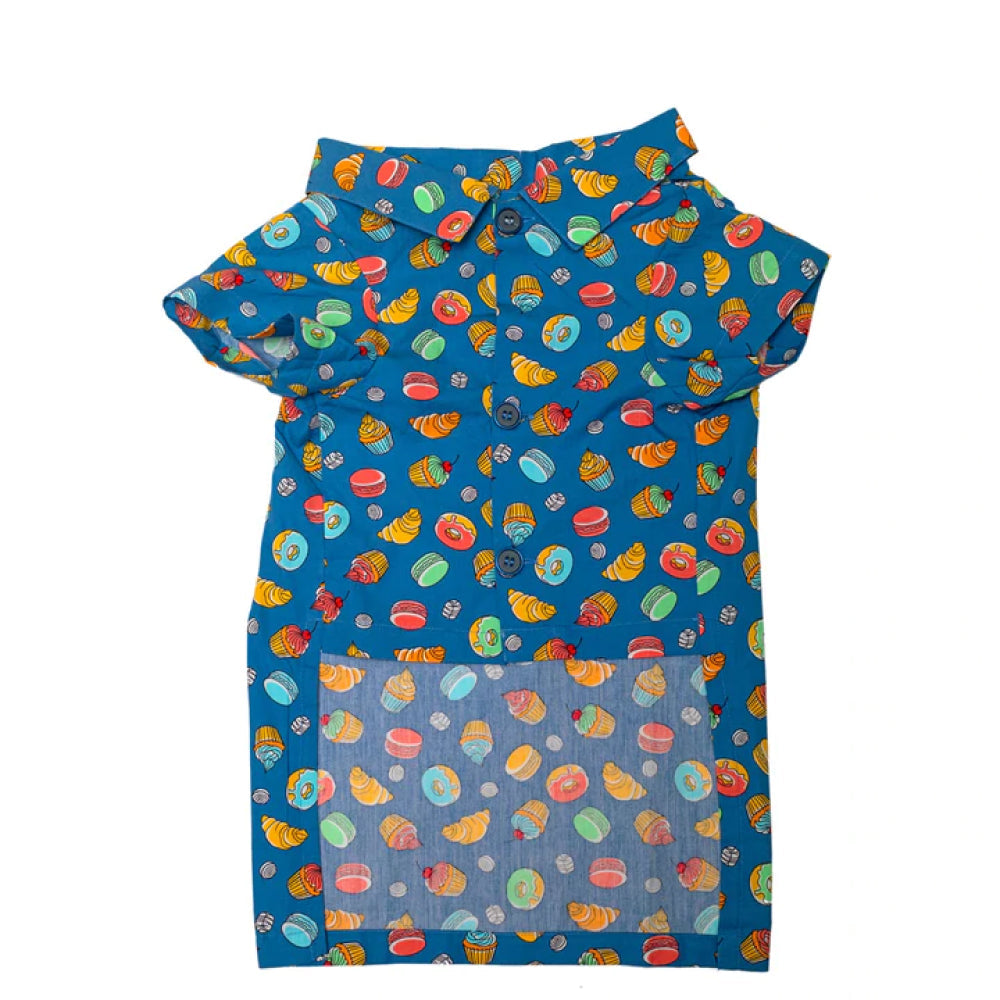 Pet And Parents (Namaste Pets) Sweet Dessert Printed Shirt for Dogs