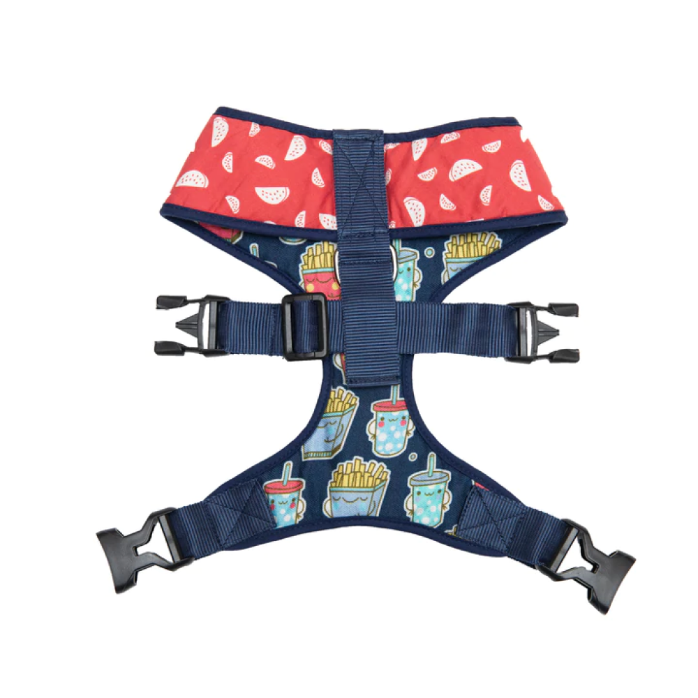 Pet And Parents (Namaste Pets) Watermelon Fries Reversible Harness for Dogs