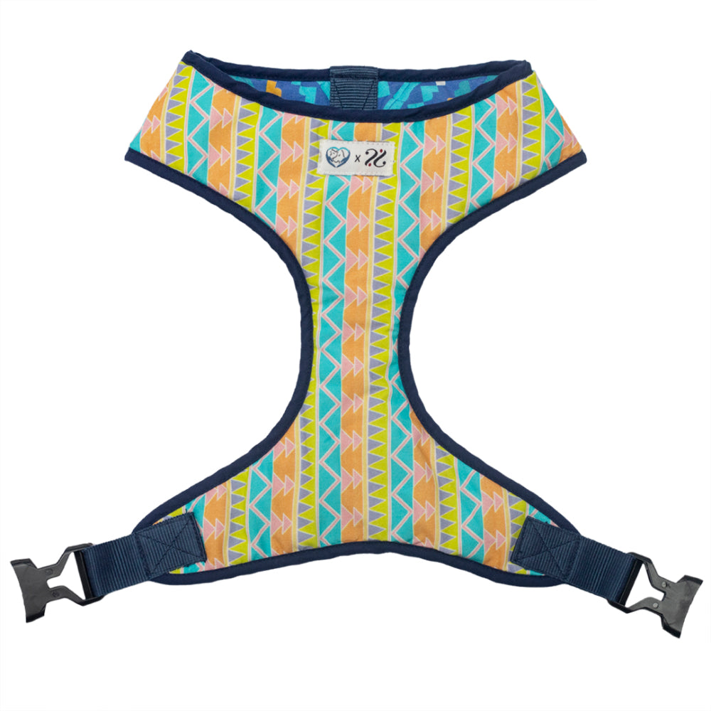 Pet And Parents (Namaste Pets) Angular Hearts Reversible Harness for Dogs
