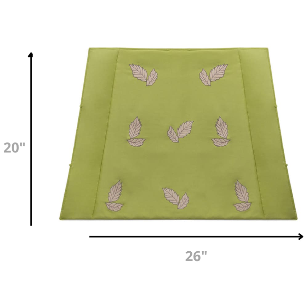 Jazz My Home Leafy Lounge Playmat for Dogs (Hand-Made)