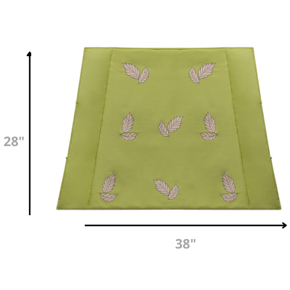 Jazz My Home Leafy Lounge Playmat for Dogs (Hand-Made)
