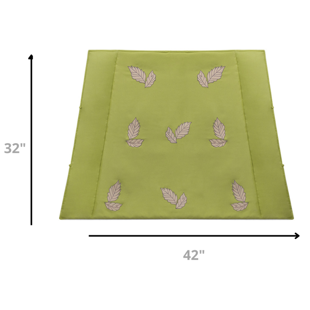 Jazz My Home Leafy Lounge Playmat for Dogs (Hand-Made)