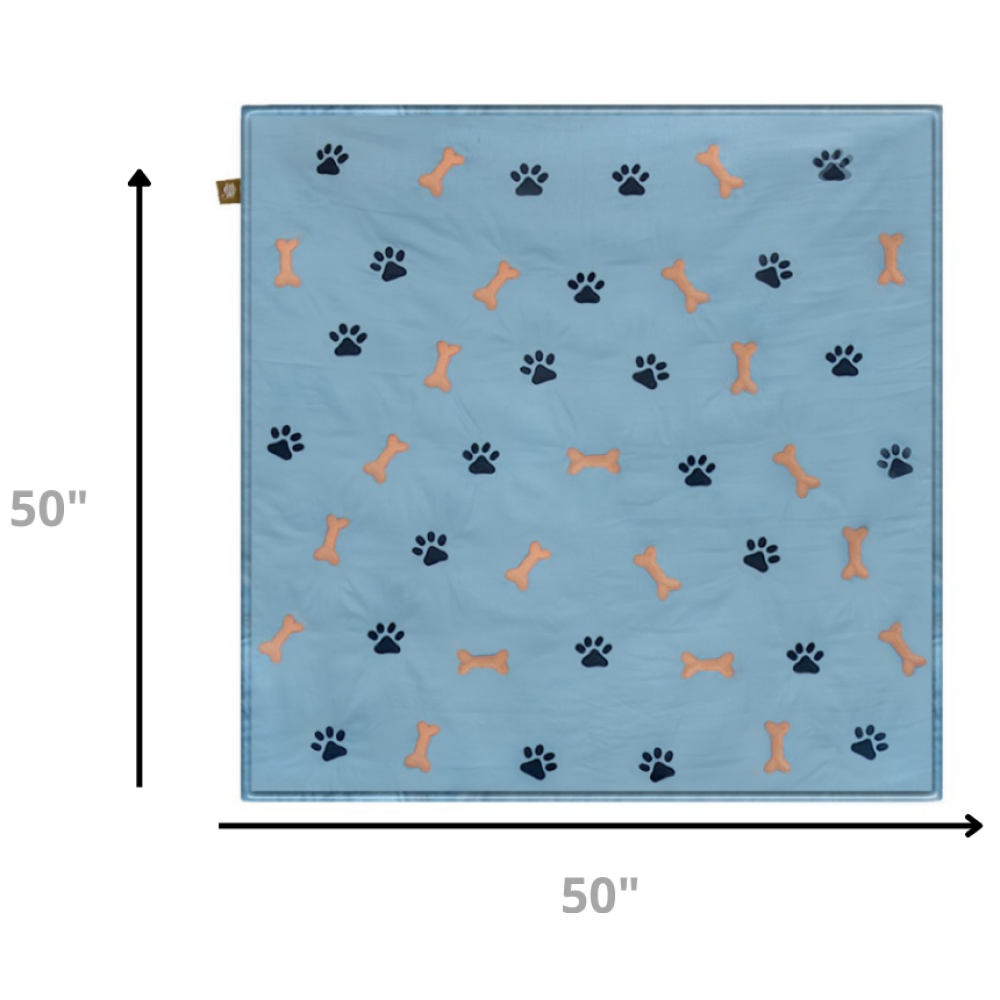 Jazz My Home Bones & Paws Quilt for Dogs (Hand-Made)