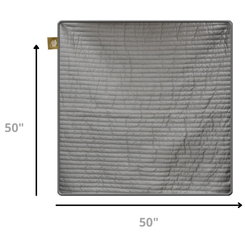 Jazz My Home Ribbed Quilt for Dogs (Hand-Made)