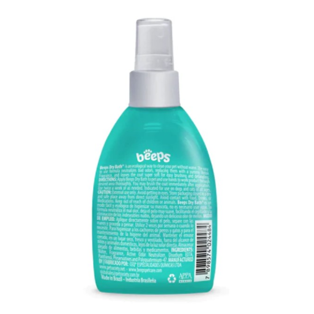 Beeps Dry Bath Spray for Dogs