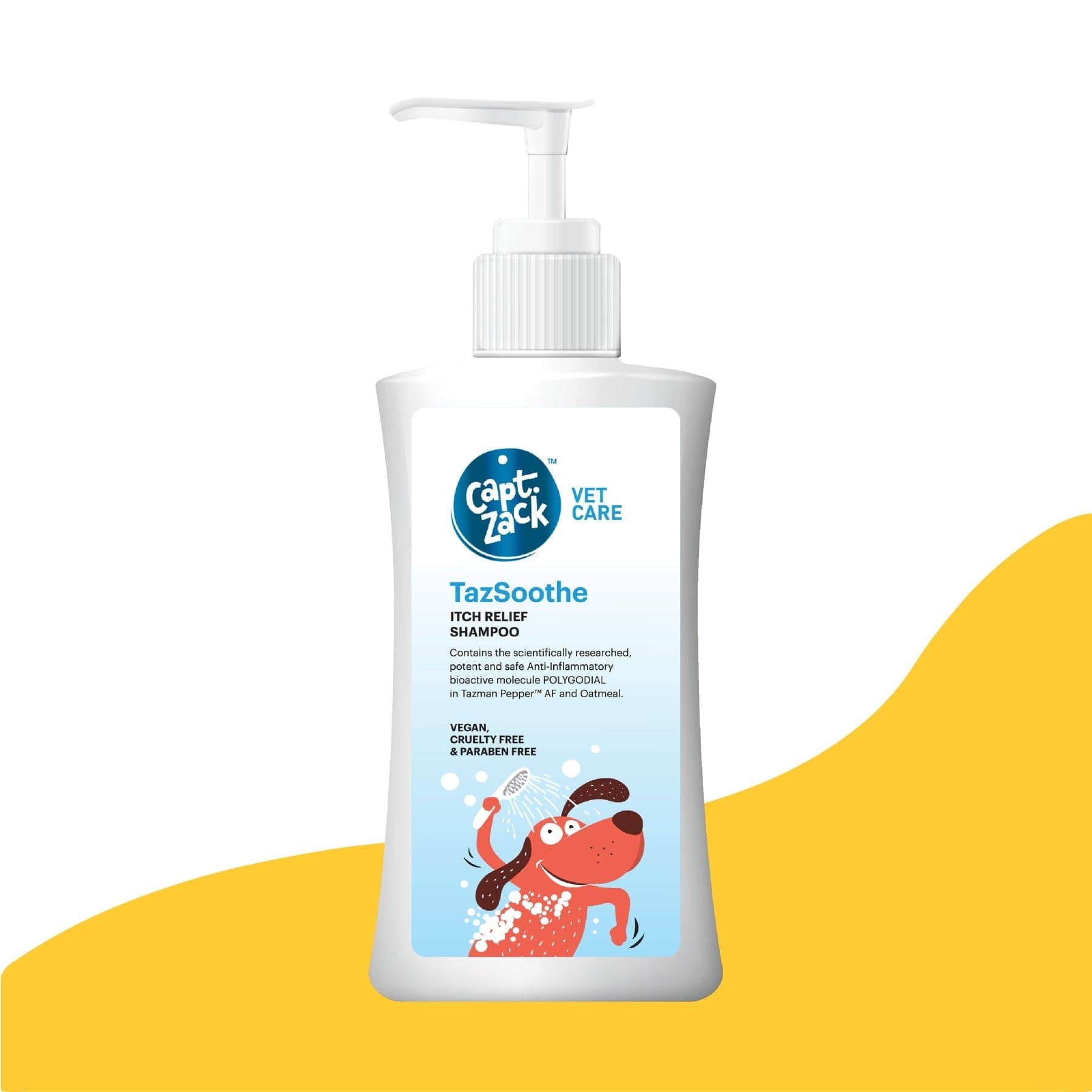 Captain Zack TazSoothe Itch Relief Shampoo for Dogs