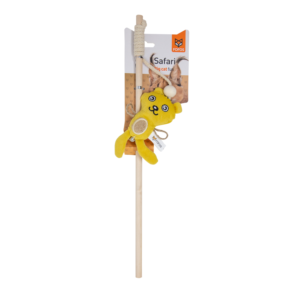 Fofos Cat Wand Tiger Toy for Cats