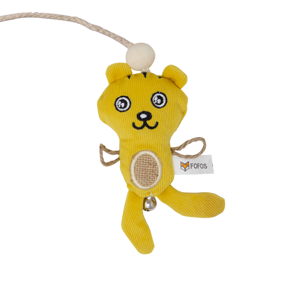 Fofos Cat Wand Tiger Toy for Cats