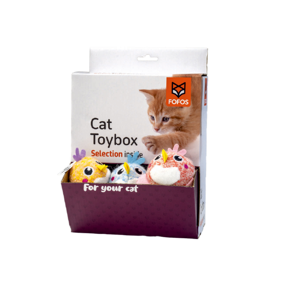Fofos Fuzzy Bird Toy for Cat