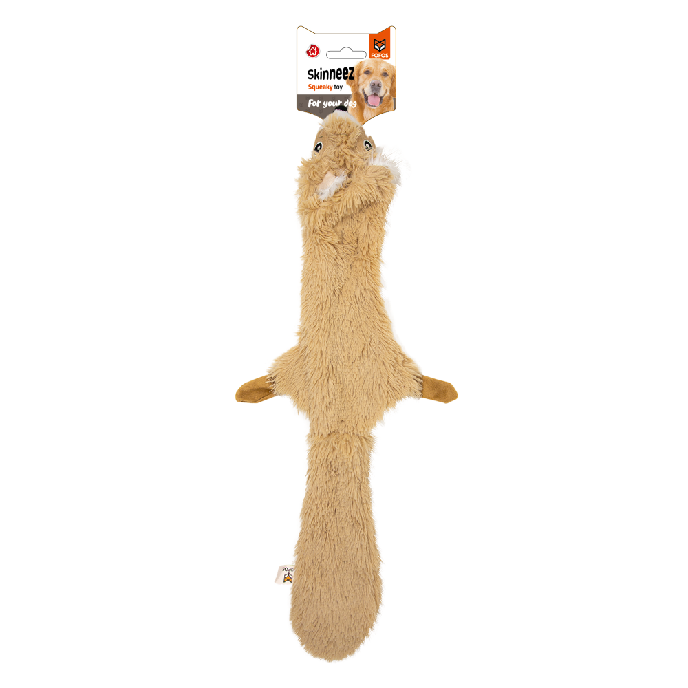 Fofos Skinneez Squirrel Toy for Dog