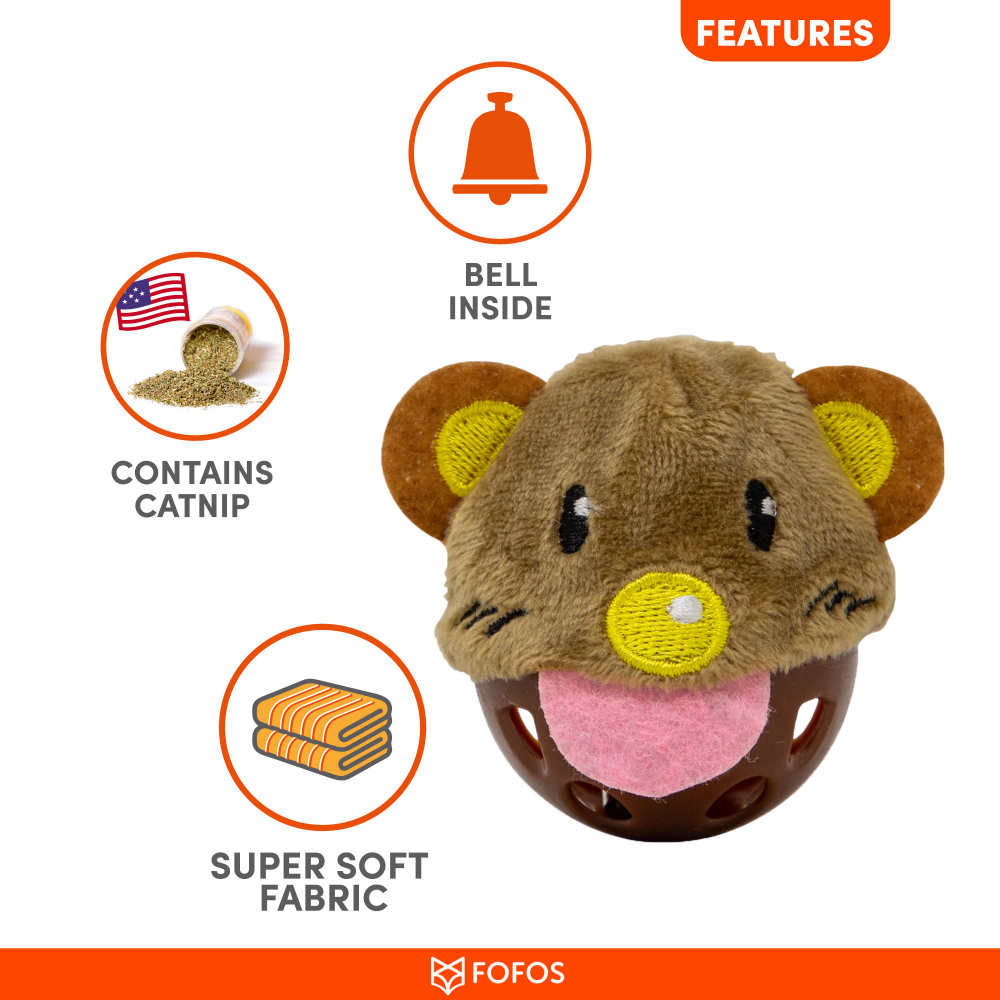 Fofos Bell Ball for Cats