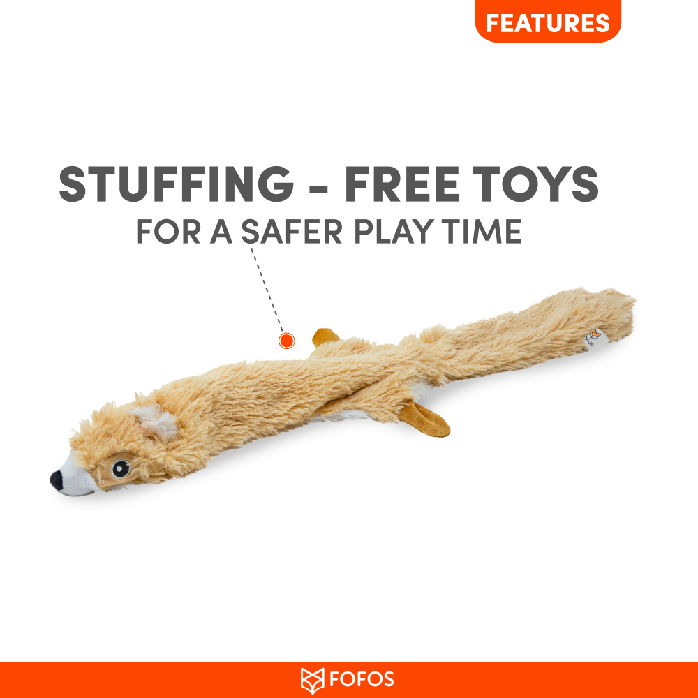 Fofos Skinneez Squirrel Toy for Dog