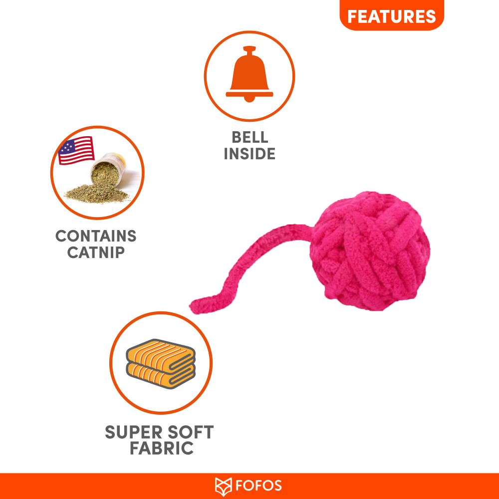Fofos Yarn Ball Toy for Cat