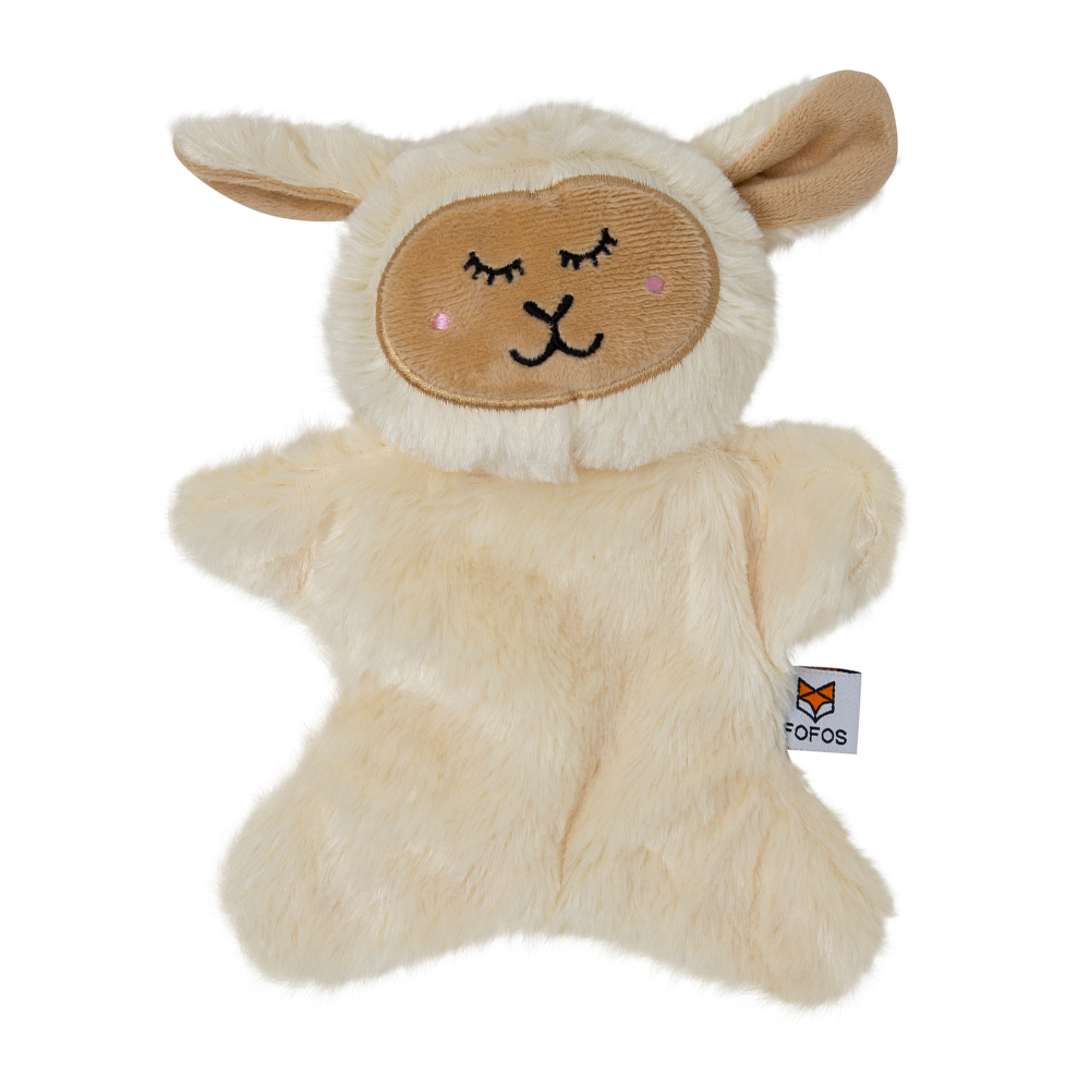 Fofos Glove Plush Sheep Toy for Dog