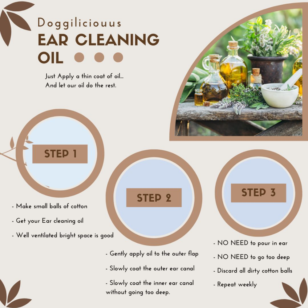 Doggielicious Healing Ear oil for Dogs