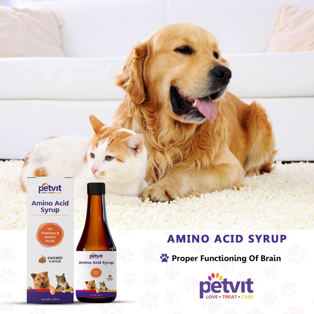 Petvit Amino Acid Syrup for Pets