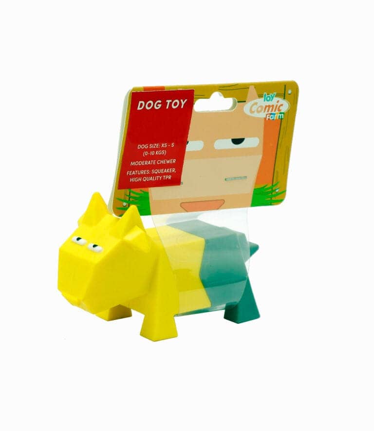 Fofos Comic Farm Sheep Toy for Dogs