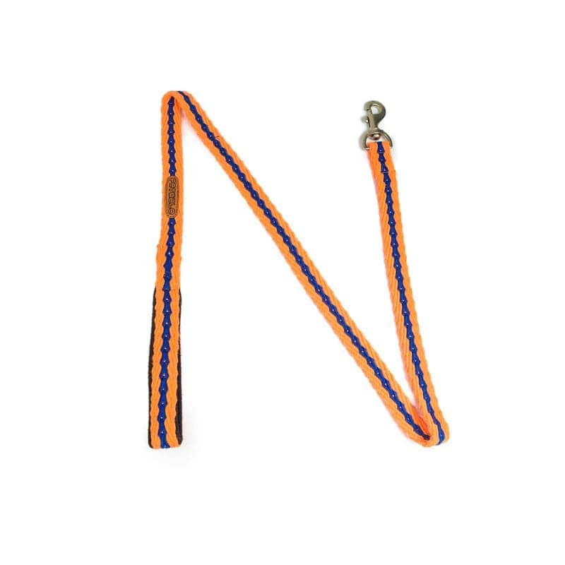 PetWale Cotton Leash for Dogs (Orange)