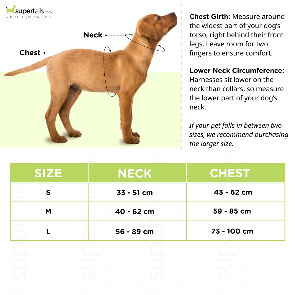 Pets Like Reflective Full Harness for Dogs (Assorted)