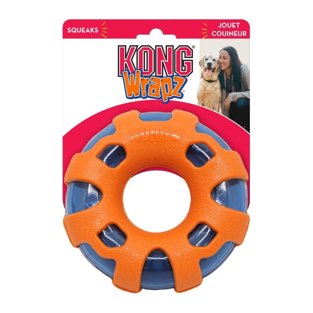 Kong Wrapz Ring Toy for Dogs