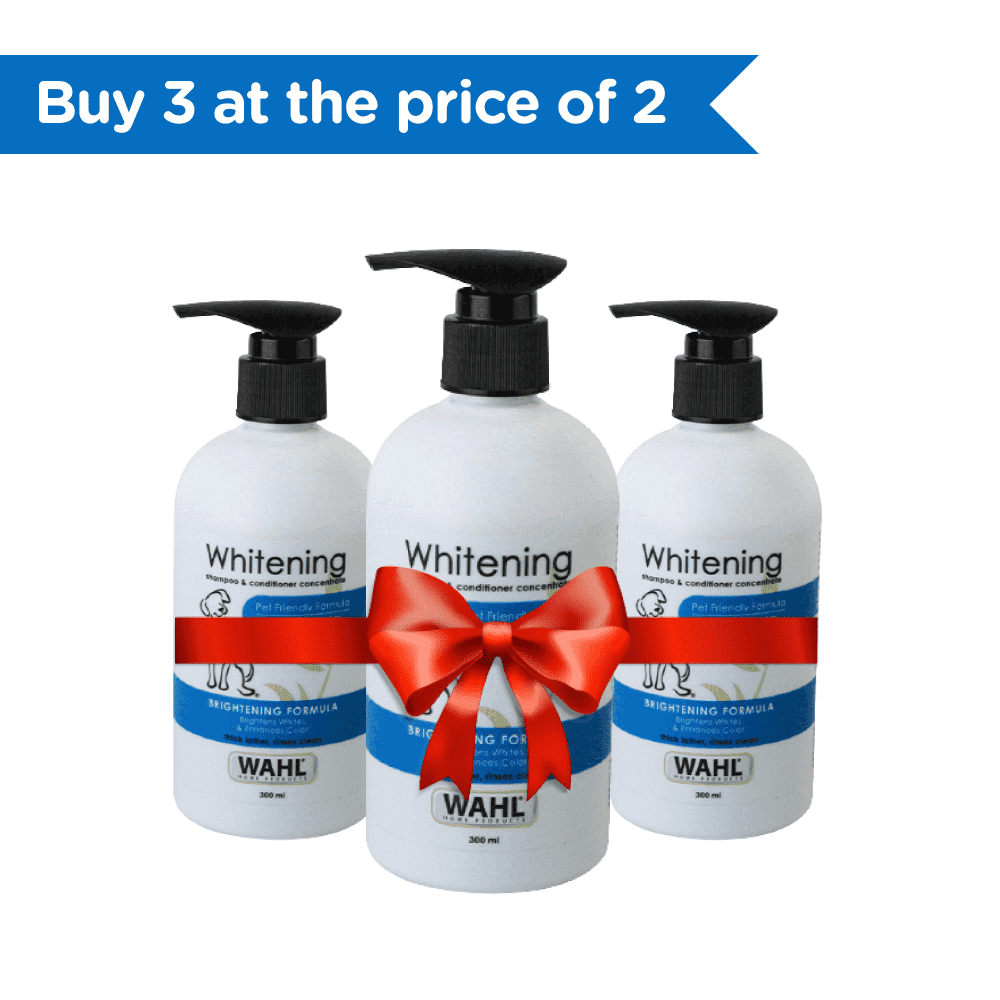 Wahl Whitening Shampoo for Dogs (Pack of 3)