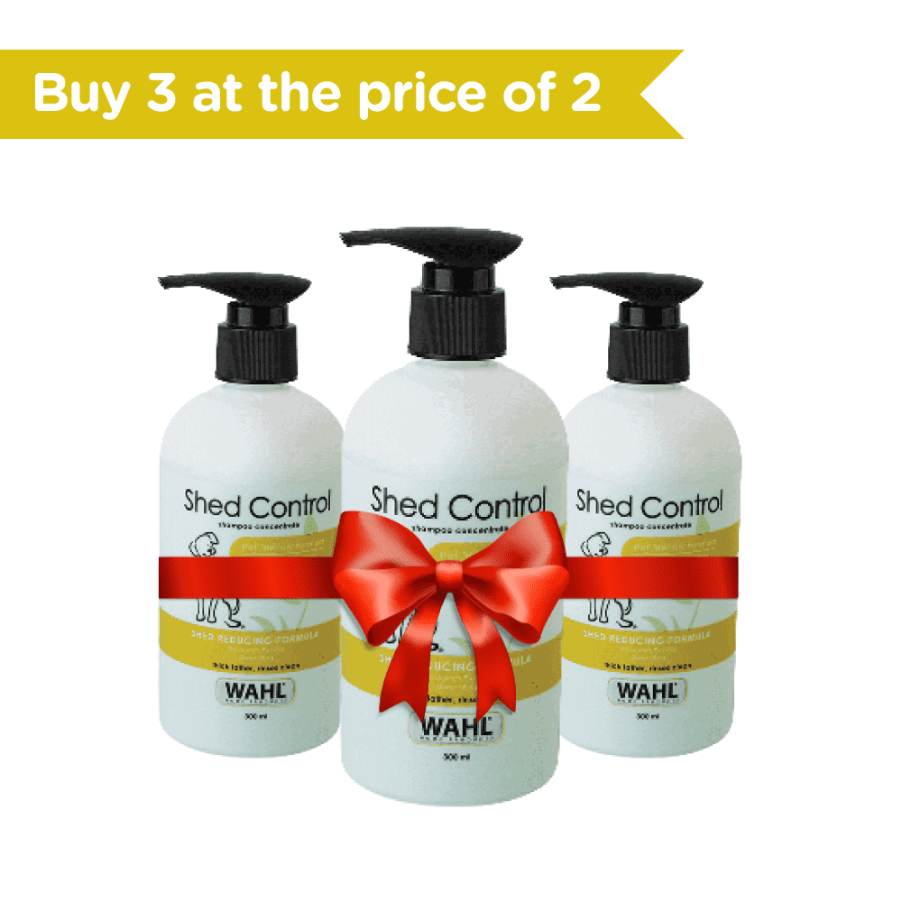 Wahl Shed Control Lemongrass Sage Shampoo for Dogs (Pack of 3)