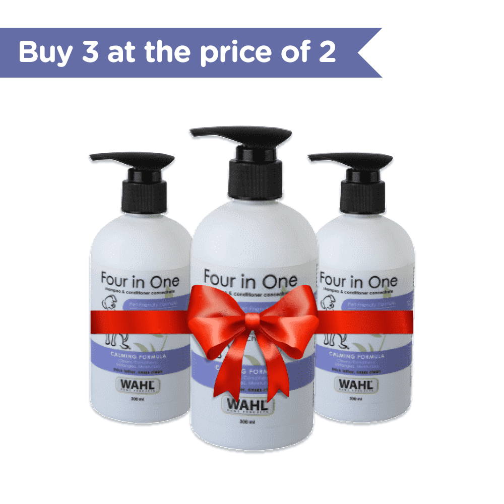 Wahl Four in One Lavender Chamomile Shampoo for Dogs (Pack of 3)