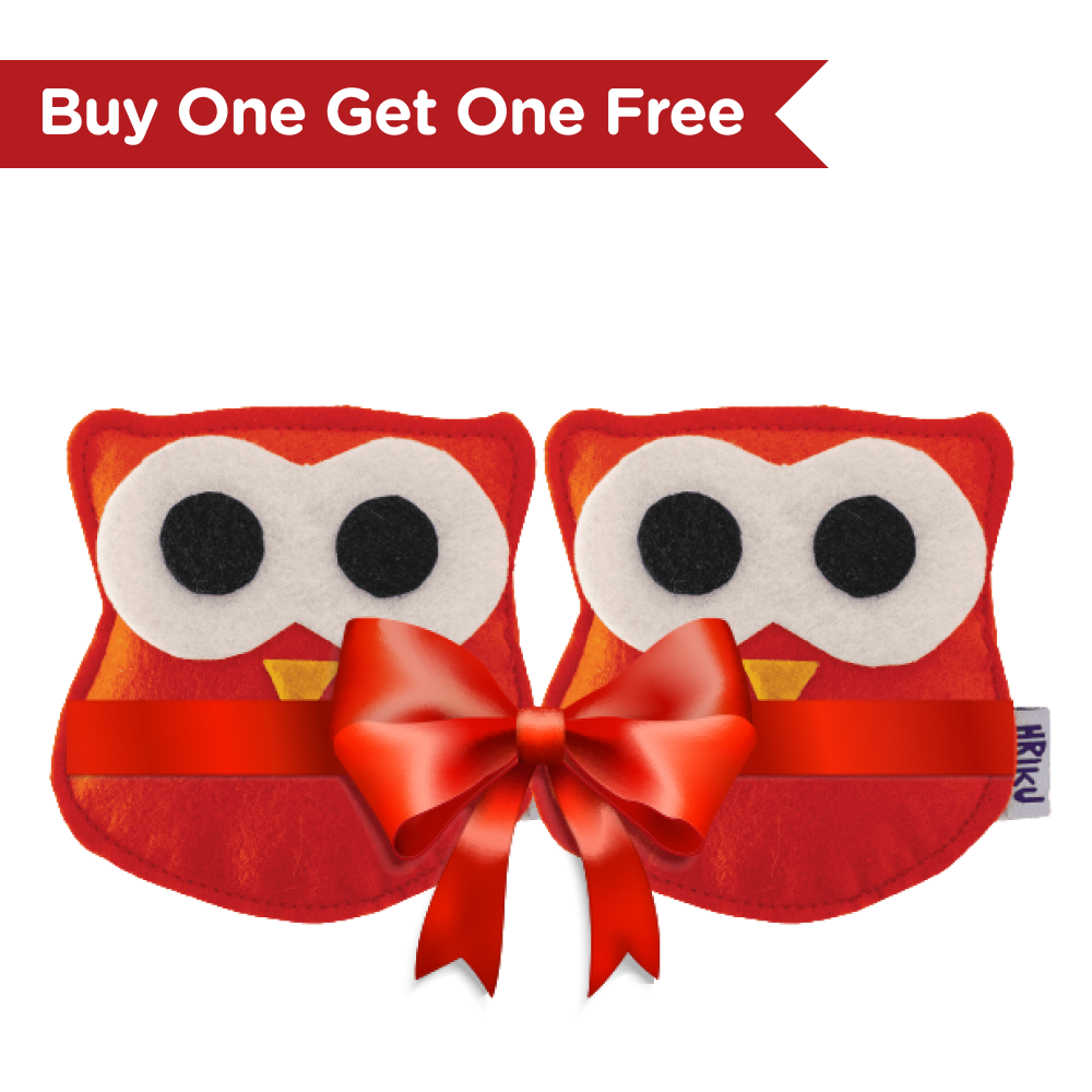 Hriku Ulook (Owl) Catnip Toy for Cats (Buy 1 Get 1 Free)