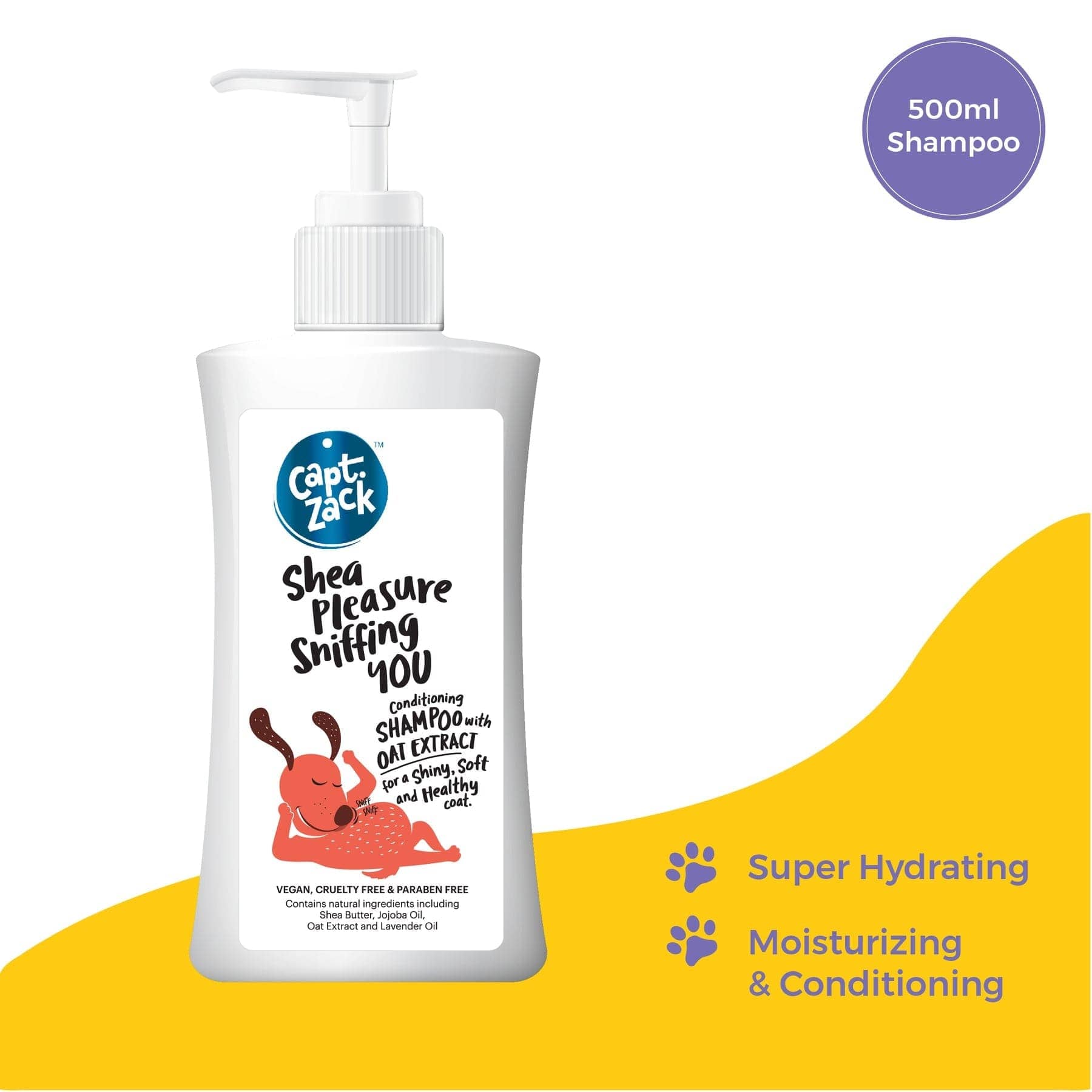 Captain Zack Shea Pleasure Sniffing You Shampoo for Dogs