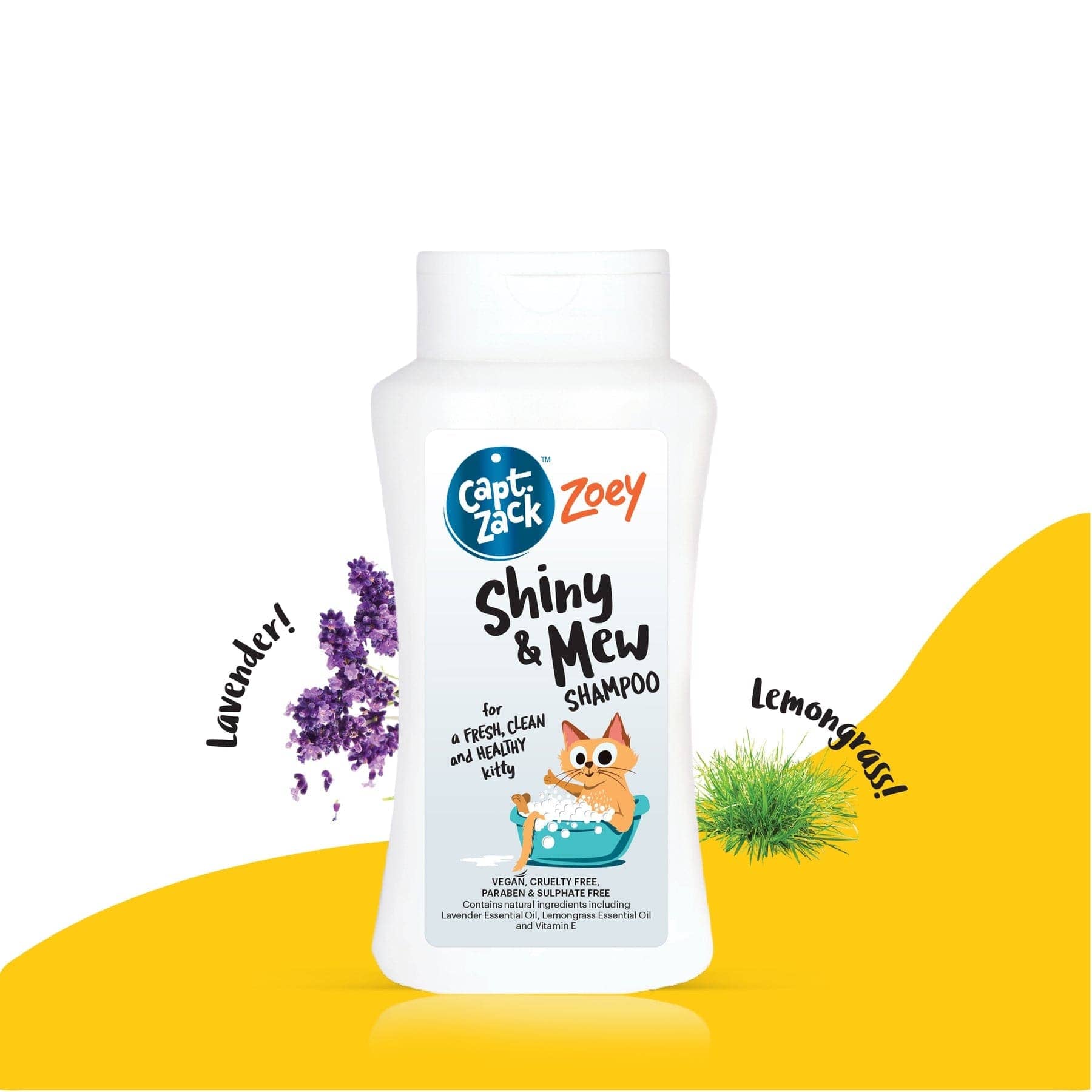 Captain Zack Zoey Shiny & Mew Shampoo for Cats