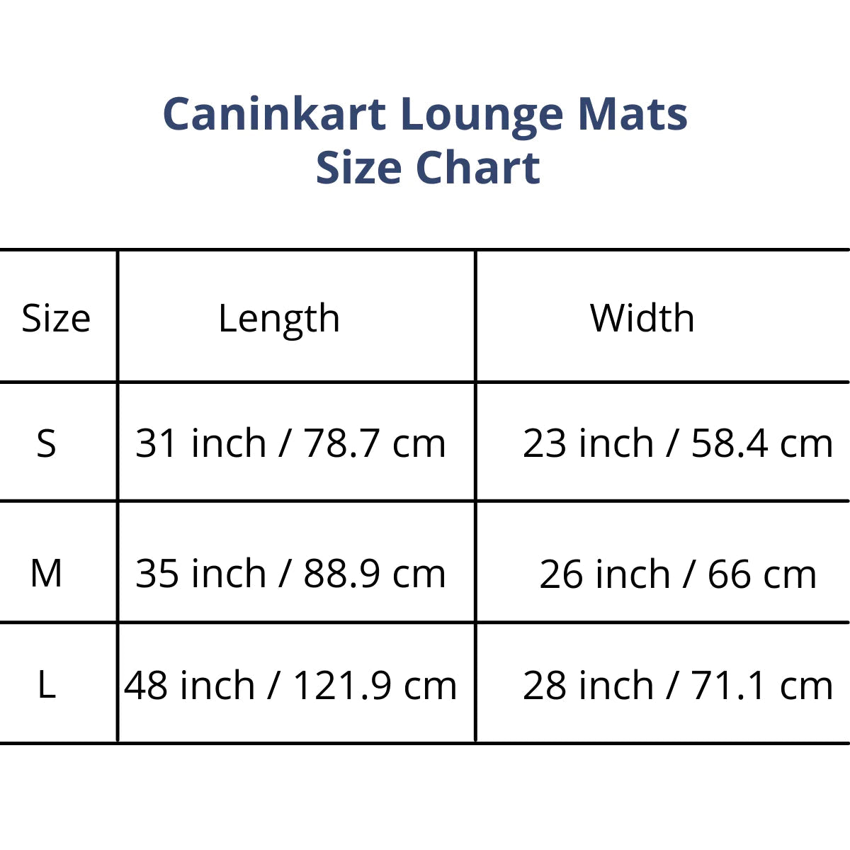 Caninkart Black Popper Lounge Mats for Pets