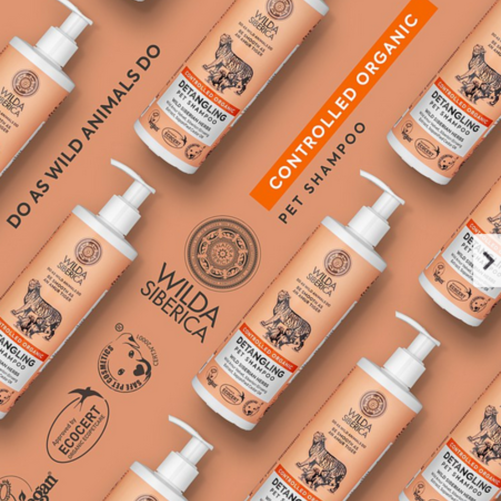 Wilda Siberica Vegan Detangling Pet Shampoo
