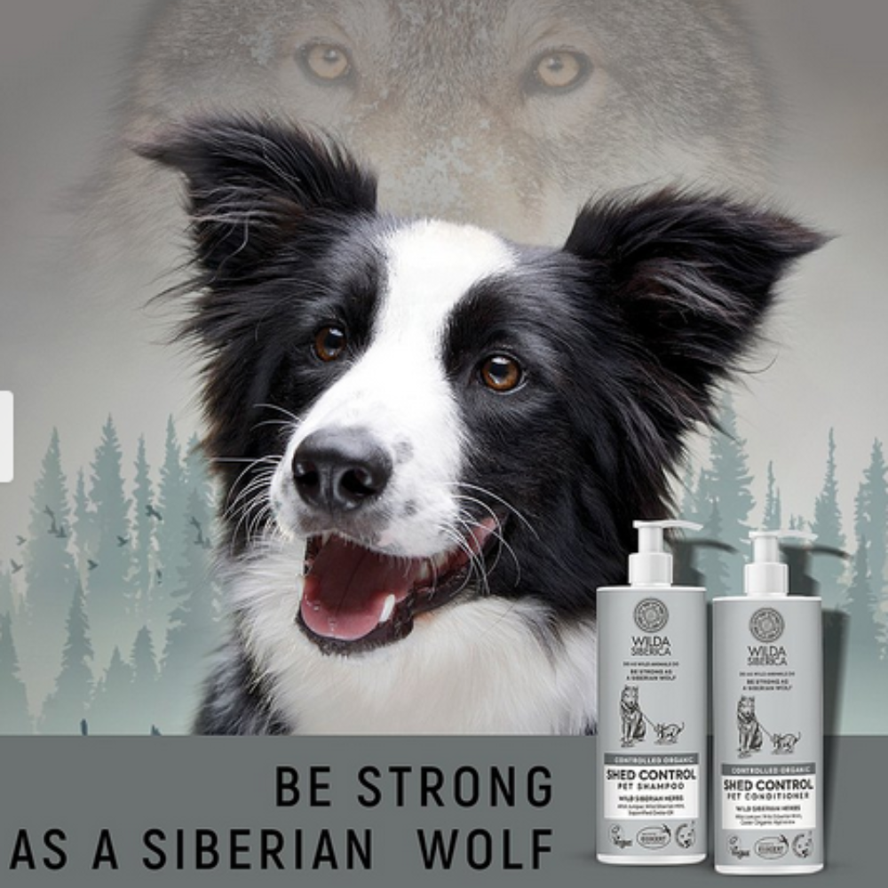 Wilda Siberica Vegan Shed Control Shampoo for Pets