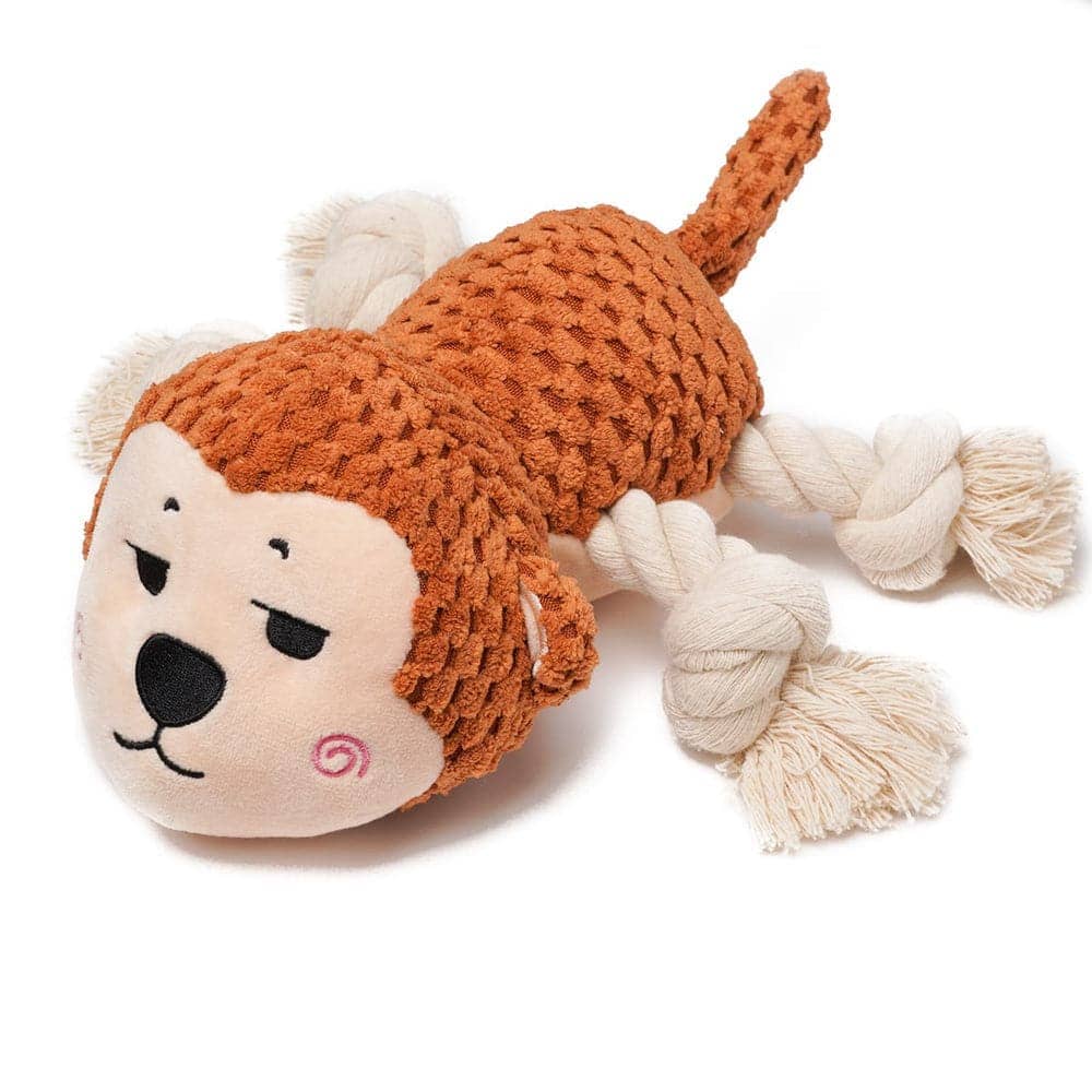 Pawsindia Sleepy Monkey Toy for Dogs