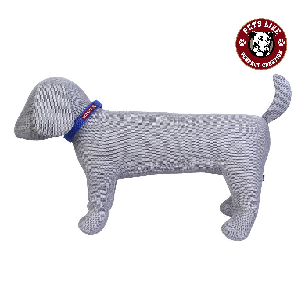 Pets Like Spun Polyester Collar for Dogs (Royal Blue)