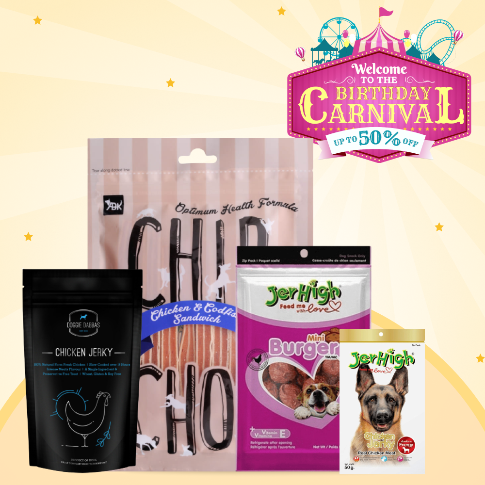 Supertails Birthday Treat O Clock for Dogs