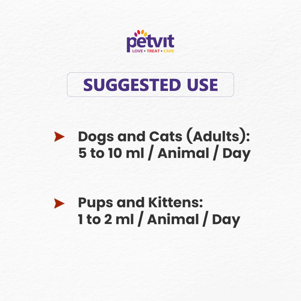 Petvit Omega Rich Skin & Coat Sardine Oil for Pets
