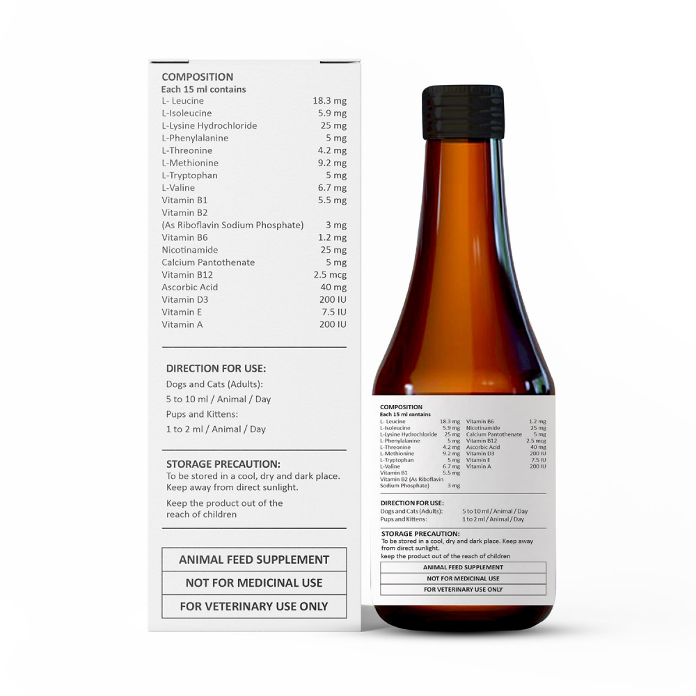 Petvit Amino Acid Syrup for Pets