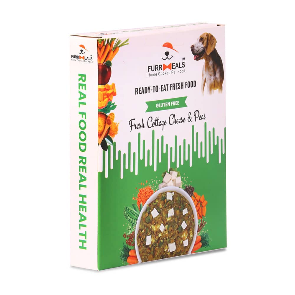 FurrMeals Cottage Cheese and Peas Ready-to-Eat Dog Wet Food (X-Large Dogs)