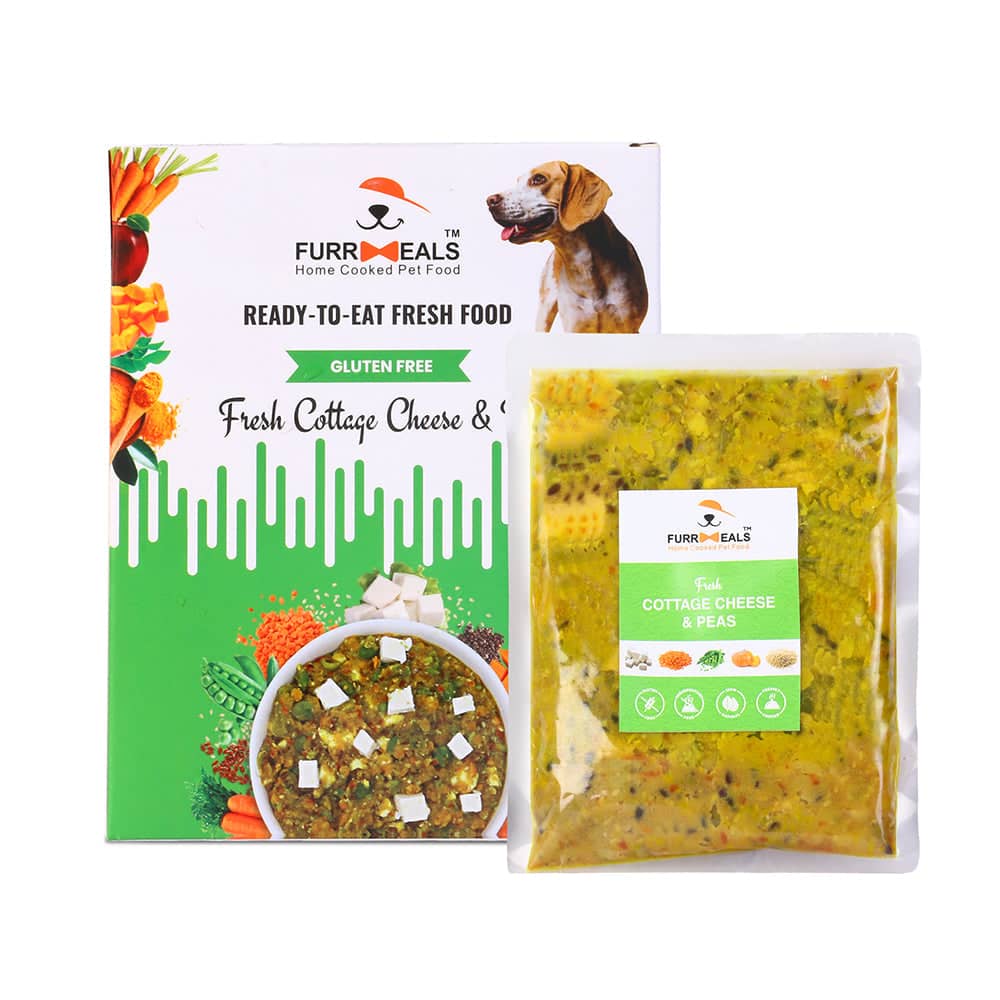 FurrMeals Cottage Cheese and Peas Ready-to-Eat Dog Wet Food (X-Large Dogs)