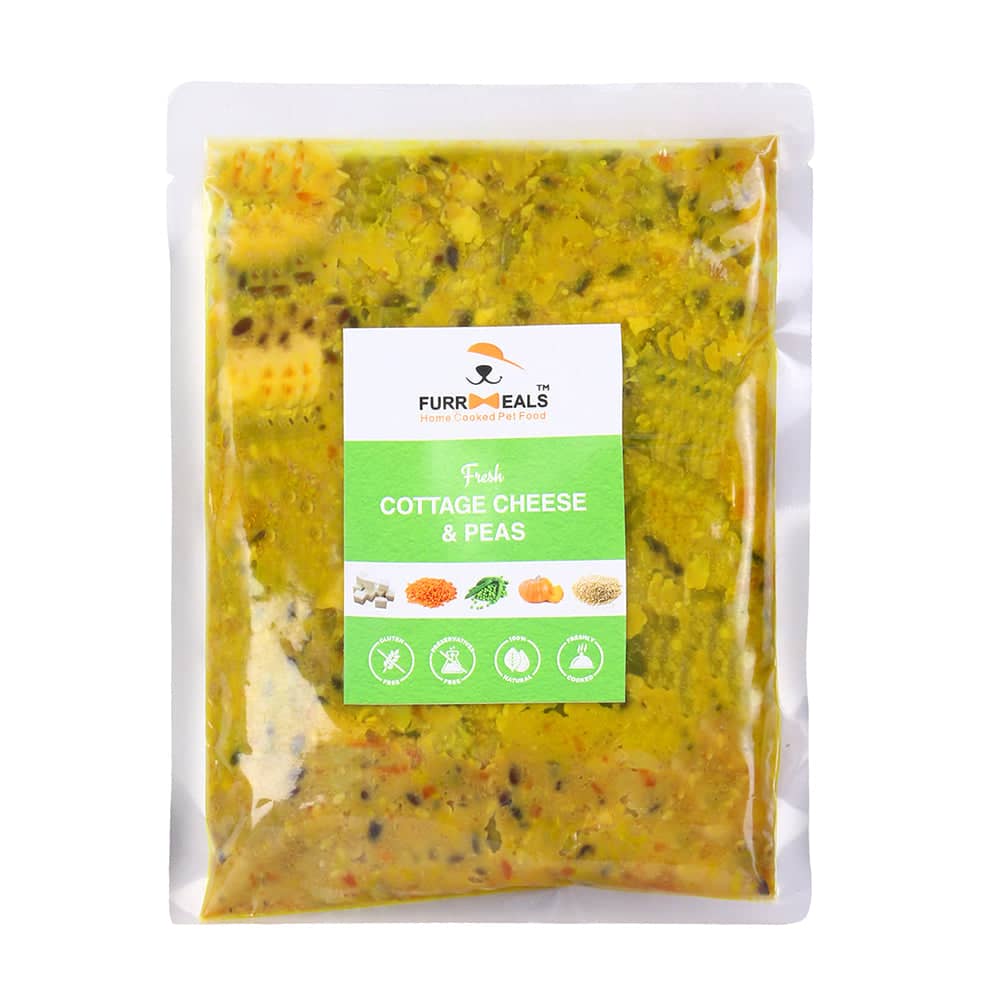 FurrMeals Cottage Cheese and Peas Ready-to-Eat Dog Wet Food (X-Large Dogs)